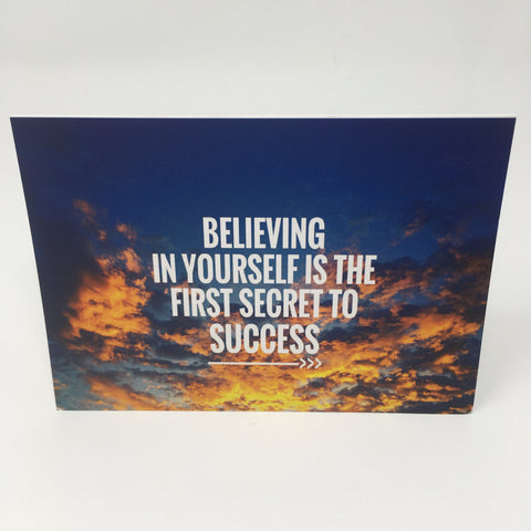 Inspirational Scenic Card - Believing in Yourself