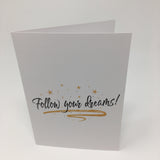 Recognition Card - Follow Your Dream -Pack of 6