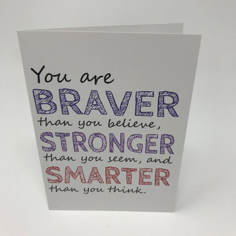 Motivational - Braver Stronger