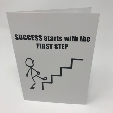 Motivational - Success Starts with the First Step
