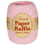 Eleganza Paper Raffia Ribbon - Various Colours